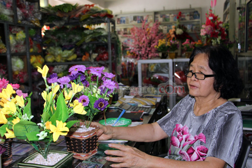 Toko Bunga Bersiap Menyambut Valentine